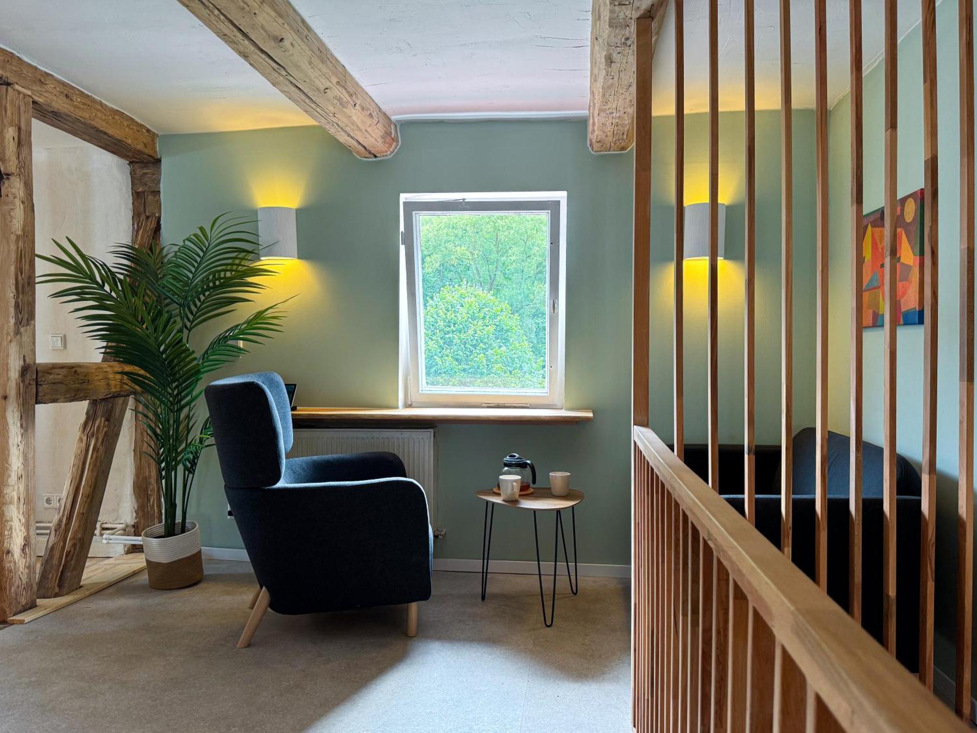Haus Ludwig - Saniertes Fachwerkhaus Im Harz - 12 Personen Villa Thale Buitenkant foto
