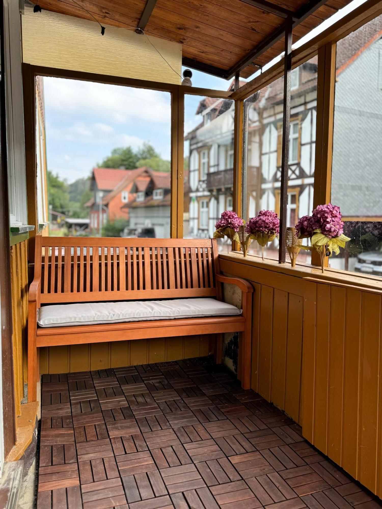 Haus Ludwig - Saniertes Fachwerkhaus Im Harz - 12 Personen Villa Thale Buitenkant foto