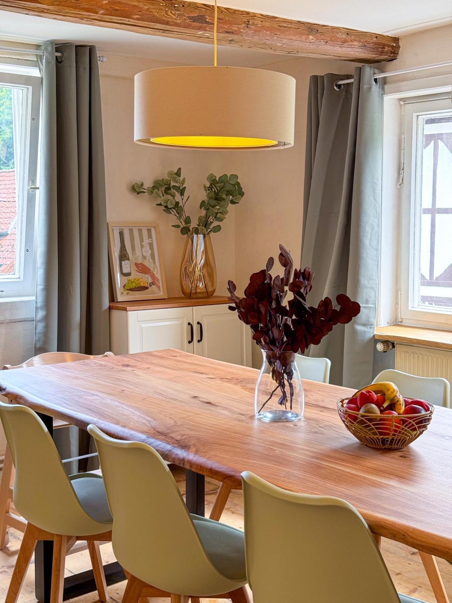 Haus Ludwig - Saniertes Fachwerkhaus Im Harz - 12 Personen Villa Thale Buitenkant foto