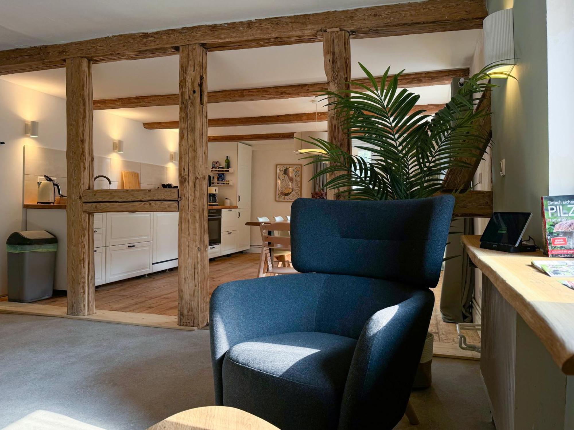 Haus Ludwig - Saniertes Fachwerkhaus Im Harz - 12 Personen Villa Thale Buitenkant foto