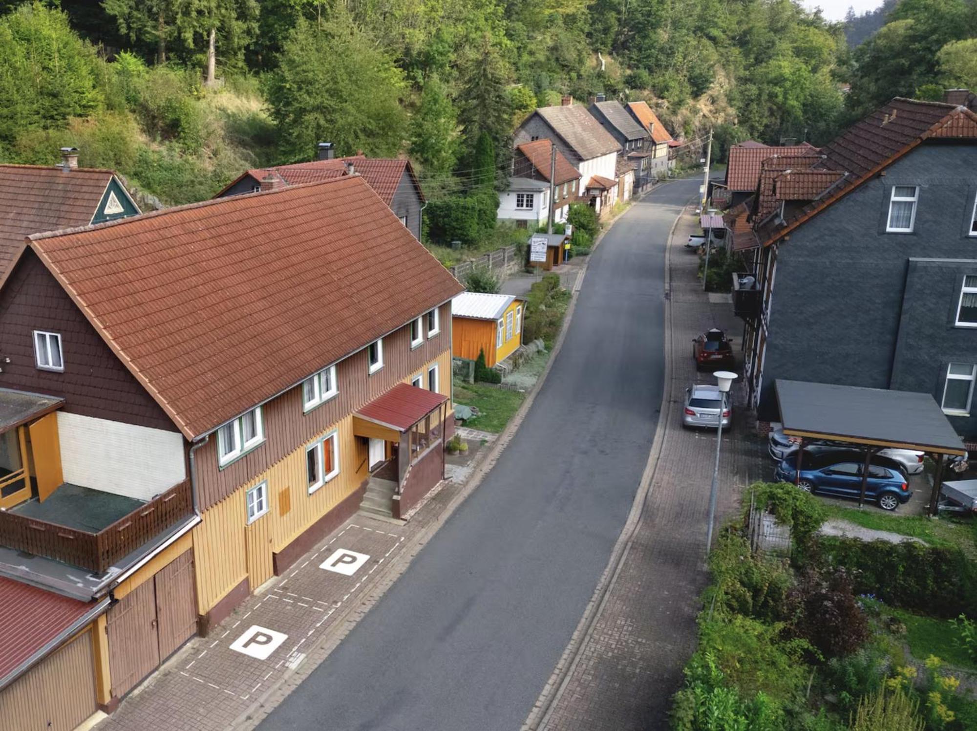 Haus Ludwig - Saniertes Fachwerkhaus Im Harz - 12 Personen Villa Thale Buitenkant foto