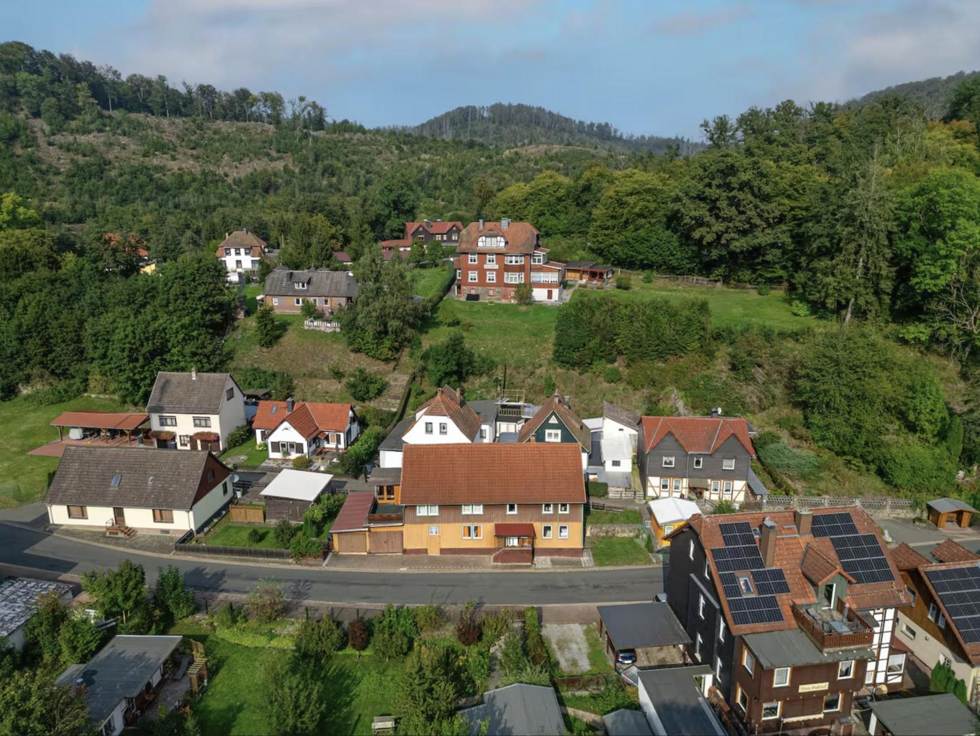 Haus Ludwig - Saniertes Fachwerkhaus Im Harz - 12 Personen Villa Thale Buitenkant foto