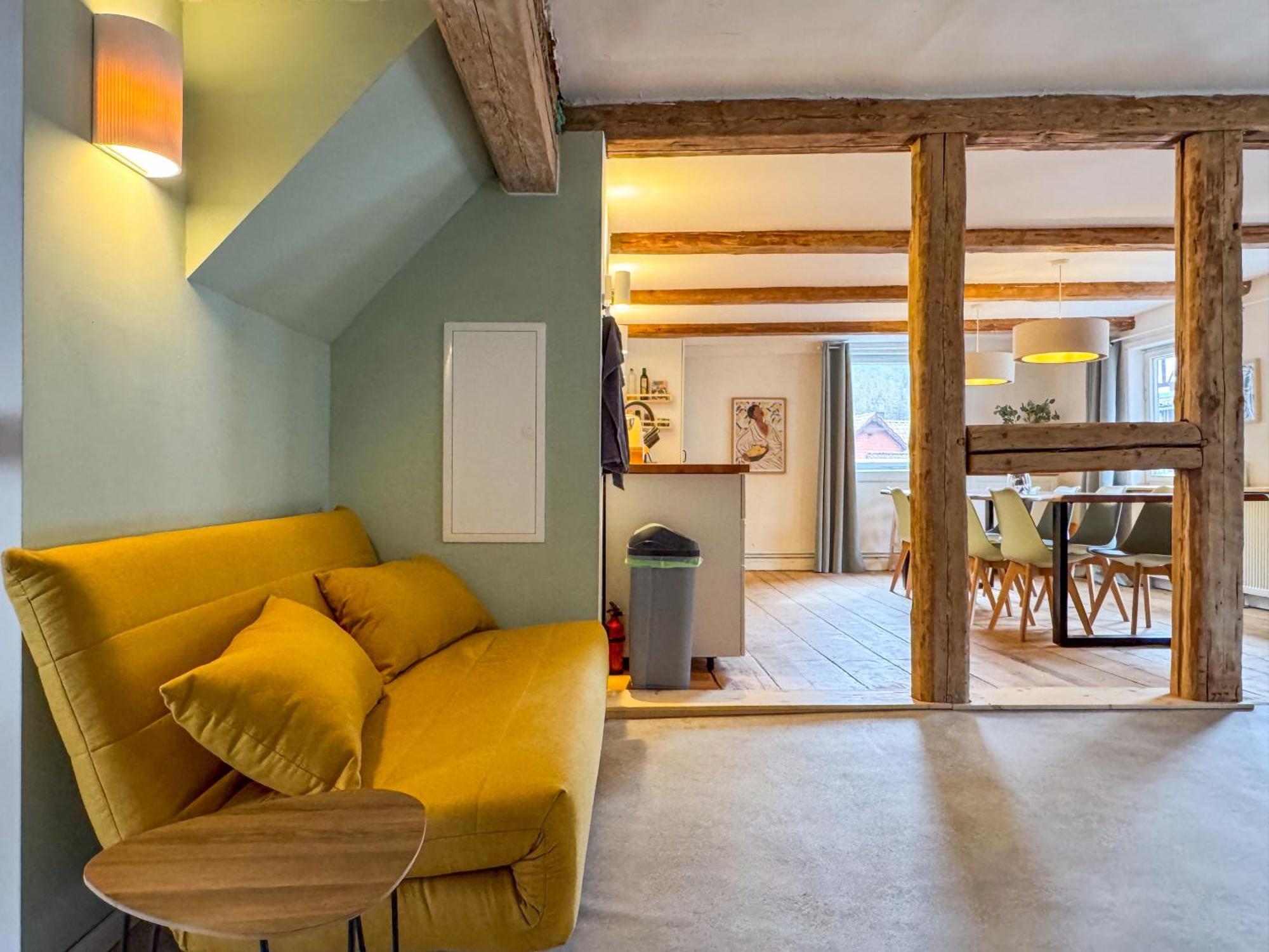 Haus Ludwig - Saniertes Fachwerkhaus Im Harz - 12 Personen Villa Thale Buitenkant foto